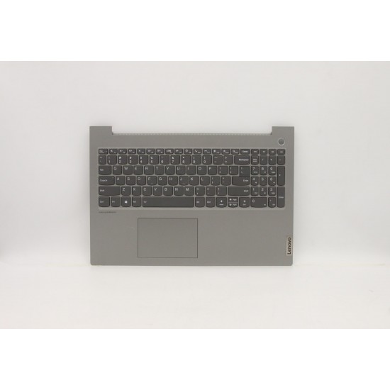 Carcasa superioara cu tastatura palmrest Laptop, Lenovo, ThinkBook 15p IMH Type 20V3, 5CB1B07610, AP1SC000300, iluminata, Miral Grey, layout US Carcasa Laptop