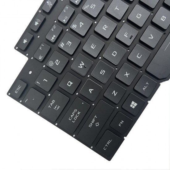 Tastatura Laptop, Asus, ROG Strix GL703VM, GL703GE, GL703GM, GL703VE, iluminata, layout US Tastaturi noi