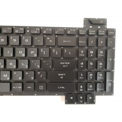 Tastatura Laptop, Asus, ROG Strix GL503VS, iluminata, RGB, layout US
