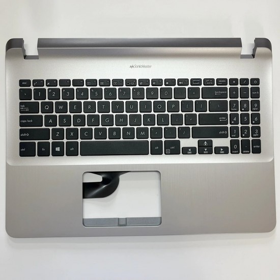 Carcasa superioara cu tastatura palmrest Laptop, Asus, F507, F507UA, F507M, F507MA, 90NB0IW1-R31US0, 90NB0IW1-R31UA0, gri, layout US Carcasa Laptop