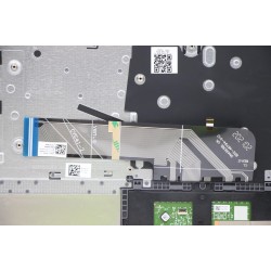 Carcasa superioara cu tastatura palmrest Laptop, Lenovo, IdeaPad 3-14ALC6 Type 82KT, AP21M000500, iluminata, Artic Grey, layout US