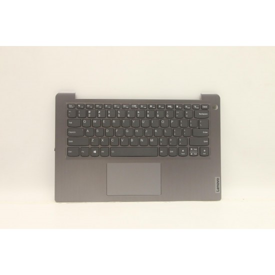 Carcasa superioara cu tastatura palmrest Laptop, Lenovo, IdeaPad 3-14ALC6 Type 82KT, AP21M000500, iluminata, Artic Grey, layout US Carcasa Laptop