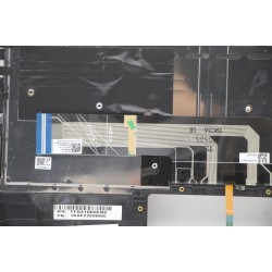 Carcasa superioara cu tastatura palmrest Laptop, Lenovo, Yoga Slim 7-14IIL05 Type 82A4, 82A1, 5CB0Z32195, 4BLS2TALV60, iluminata, layout UK
