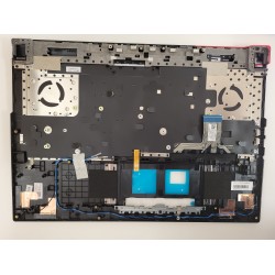 Carcasa cu tastatura palmrest Laptop Gaming, Asus, ROG Strix G17 Advantage Edition G713QY, 13NR05C1P06011, 90NR06V-R31UI0, iluminata, RGB, layout US