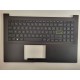 Carcasa superioara cu tastatura palmrest Laptop, Asus, VivoBook 15 F513E, F513EA, 90NB0SG1-R31UI0, 13N1-BBM0301, 13N1-BBA0D11, iluminata, layout US Carcasa Laptop