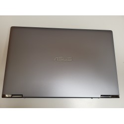 Ansamblu Display Laptop, Asus, ZenBook Flip 14 UX462, UX462FA, UM462, Um462D, UM462DA, argintiu, FHD, 1920x1080P, cu balamale si cablu video