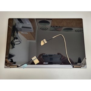 Ansamblu Display Laptop, Asus, ZenBook Flip 14 UX462, UX462FA, UM462, Um462D, UM462DA, argintiu, FHD, 1920x1080P, cu balamale si cablu video