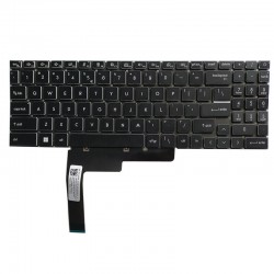 Tastatura Laptop Gaming, MSI, Crosshair 15 A11UDK, A11UCK, iluminata, neagra, layout US
