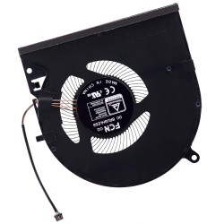 Cooler procesor Laptop, Razer Blade 15 Advanced (2021) RZ09-0409, RZ09-0409A, RZ09-0409B, RZ09-0409C, RZ09-0409J, RZ09-0409K, RZ09-0409BE, RZ09-0409CE, RZ09-0409AE, DFS5K12304363E, FPG1, 5V, 0.5A, CPU