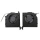 Set coolere Laptop, Lenovo, Legion 5-17 W125794957, 5F10S13915, 5F10S13916, DC28000FAF0, FM9H, DFS5M325063B1C, DC28000FBF1, FM9J, DFS5K323161A1C, BAPA0909R5HY004, DC28000FAV0AVC1, BAPA0909R5HY005, DC28000FCV2AVC1, 5V, 0.5A