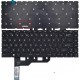 Tastatura Laptop, MSI, Creator 15 A11U, A11UE, A11UH, A11, iluminata, RGB, 40 pini, layout US Tastaturi noi