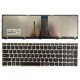 Tastatura Laptop, Lenovo, IdeaPad 500-15ISK, 500-15ACZ, 300-15ISK, 300-15IBR, 300-17ISK, iluminata, argintie Tastaturi noi