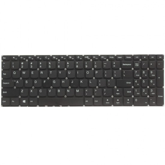 Tastatura Laptop, Lenovo, IdeaPad 510-15ISK Type 80SR, layout US Tastaturi noi