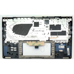 Carcasa superioara cu tastatura palmrest Laptop, Asus, ZenBook 14 UX434F, UX434FAC, UX434FAW, UX434I, UX434IQ, 90NB0RM1-R32US0, 13N1-94A0B11, UX434FQ-3B, iluminata, royal blue, layout US
