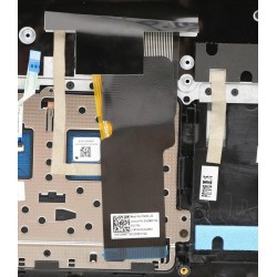 Carcasa superioara cu tastatura palmrest Laptop, Lenovo, Yoga 520-14IKB Type 80X8, 80YM, 81C8, 5CB0N89971, AM1YM000200, iluminata, fingerprint, gri inchis, layout US