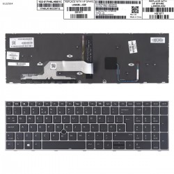 Tastatura Laptop, HP, Zbook 17 G6, L12765-032, L29635-032, iluminata, layout UK