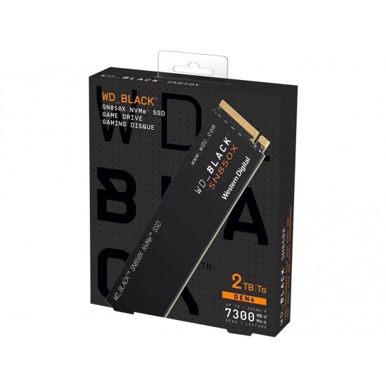 SSD Western Digital SN850X 2TB PCIe Gen4 x4 M.2 SSD