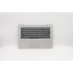 Carcasa superioara cu tastatura palmrest Laptop, Lenovo, IdeaPad 520S-14IKB Type 80X2, 81BL, 5CB0N78443, AP1YS000302, argintie, layout US