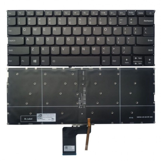 Tastatura Laptop, Lenovo, Ideapad V720-14 Type 80Y1, cu iluminare, layout US Tastaturi noi