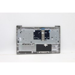 Carcasa superioara cu tastatura palmrest Laptop, Lenovo, IdeaPad 5-15ITL05 Type 82FG, 5CB0X56301, AM1K7000D00, Platinum Grey, layout US