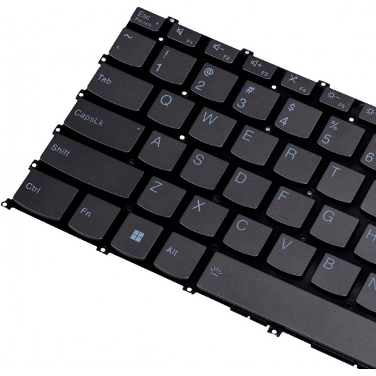 Tastatura laptop, Lenovo, IdeaPad Flex 5-14IIL05 Type 81X1, 81WS, iluminata, layout UK Tastaturi noi