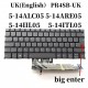 Tastatura laptop, Lenovo, IdeaPad Flex 5-14IIL05 Type 81X1, 81WS, iluminata, layout UK Tastaturi noi