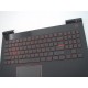 Carcasa superioara cu tastatura palmrest Laptop, Lenovo, Legion Y520-15IKBM Type 80YY, 5CB0P24357, cu iluminare, pentru GTX 1060