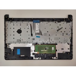 Carcasa superioara cu tastatura palmrest Laptop, HP, Pavilion 250 G6, 255 G6, 256 G6, 258 G6, 15-BS, 15-BW, 15-BP, 15T-BR, 15G-BR, 15T-BS, 15-BR, TPN-C129, TPN-C130, AM204000100, 925011-001, neagra, iluminata, layout US