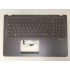 Carcasa superioara cu tastatura palmrest Laptop, Asus 2in1, ZenBook Flip UX561UA, UX561UAR, UX561UN, 90NB0G41-R30690, iluminata, gri, layout US