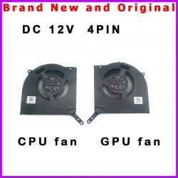 Set coolere Laptop, Lenovo, Legion 5 Pro 16ARH7H Type 82RG, 5H40S20516, BAPA0810R2HY001, BAPA0810R2HY002, 12V, 0.5A