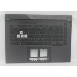 Carcasa superioara cu tastatura palmrest Laptop Gaming, Asus, ROG Strix G15 GL543QE, PX513QC, 90NR0572-R33UI1, G513QM-1F, iluminare RGB 4-ZONE, layout US
