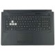Carcasa superioara cu tastatura palmrest Laptop Gaming, Asus, Tuf F17 FX706LI, FA706II-1A, 3YBKYKSJN00, 90NR03P1-R31UI0, iluminata RGB, layout US Carcasa Laptop