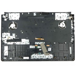 Carcasa superioara cu tastatura palmrest Laptop Gaming, Asus, Tuf F17 FX706LI, FA706II-1A, 3YBKYKSJN00, 90NR03P1-R31UI0, iluminata RGB, layout US