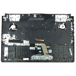 Carcasa superioara cu tastatura palmrest Laptop Gaming, Asus, Tuf F17 FX706HE FX706HE-2A, FA706QE-2A, 33NJFTAJN00, 3BNJFKSJN30, 90NR0713-R31US0, 90NR05Y4-R31UI1, iluminata RGB, layout US