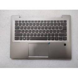 Carcasa superioara palmrest Laptop, Lenovo, IdeaPad 520S-14IKB Type 81BL, 5CB0N78524, AM1YN000700, iluminata, cu slot fingerprint, layout US