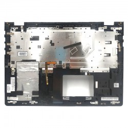Carcasa superioara cu tastatura palmrest Laptop, Lenovo, Flex 3-1580 Type 80R4, 5CB0H91243, 460.03S05.0014, iluminata, layout US