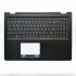 Carcasa superioara cu tastatura palmrest Laptop, Lenovo, Yoga 500-15IHW Type 80N7, 20586, 5CB0H91243, 460.03S05.0014, iluminata, layout US