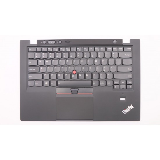 Carcasa superioara cu tastatura palmrest Laptop, Lenovo, ThinkPad X1 Carbon 1st Gen Type 34XX, 3433, 3444, 3446, 3448, 3460, 00HT000, 00HT038, 04W2794, 04X0446, 04X3601, 04Y0786, 04Y2953, iluminata, layout US Carcasa Laptop