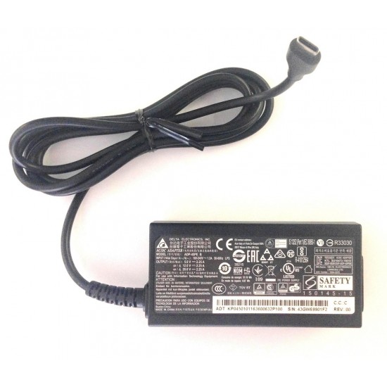 Incarcator Laptop, Acer, ChromeBook Spin 514 CP514-1W, CP514-1WH, CP514-1H, CP514-1HH, CP514-2H,  ADP-45PE B, 45W, USB-C Incarcator Laptop