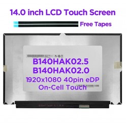 Display compatibil Laptop, Acer, B140HAK02.0, B140HAK02.5, B140HAK03.0, KL.14005.037, 14 inch, FHD, IPS, 310mm latime, one cell touch, conector 40 pini
