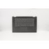 Carcasa superioara palmrest cu tastatura Laptop, Lenovo, IdeaPad C340-15IIL Type 81XJ, 5CB0S17576, AM2G9000200, iluminata, cu fingerprint, layout US