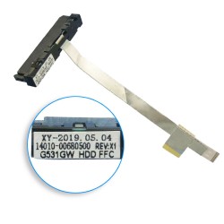 Cablu conectare HDD/SSD Laptop, Asus, ROG Strix G531, G531GD, G531GT, G531GU, G531GV, G531GW, 14010-00680500, XY-2019 G531GW HDD FFC