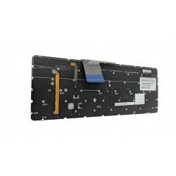 Tastatura Laptop, HP, Spectre 13-SMB, 13T-3000, 13-3000, 743897-031, iluminata, argintie, layout UK