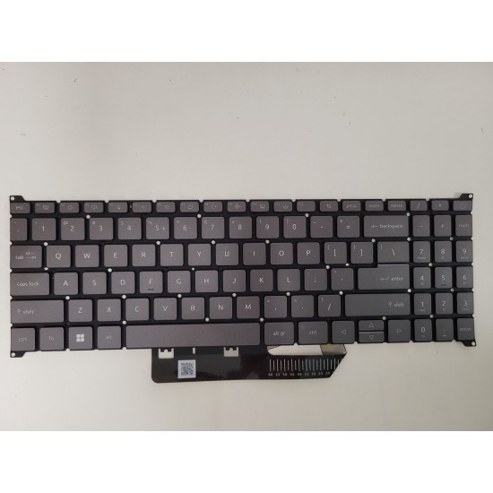 Tastatura Laptop, Acer, Aspire 3 A315-59, A315-59G, iluminata, gri, layout US Tastaturi noi