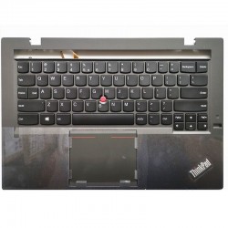 Carcasa superioara cu tastatura palmrest Laptop, Lenovo, X1 Carbon 2nd Gen Type 20A7, 20A8, 04X6592, 00HM030, iluminata, layout US