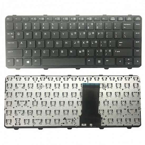 Tastatura Laptop, HP, ProBook 430 G1, cu rama, layout US Tastaturi noi