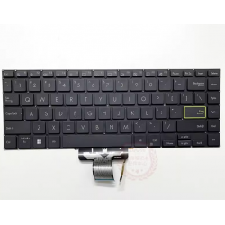 Tastatura Laptop, Asus, VivoBook Flip 14 TP470, TP470E, TP470EA, TP470EZ, iluminata, neagra, layout US