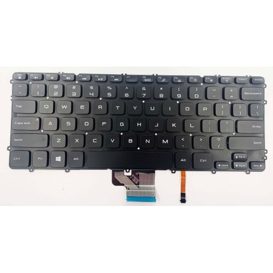 Tastatura Laptop, Dell, Precision M3800, 0WHYH8, WHYH8, 0HYYWM, HYYWM, iluminata, layout US Tastaturi noi