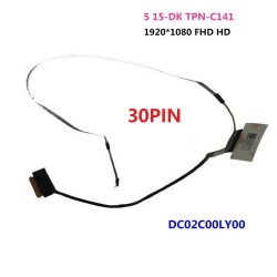 Cablu video LVDS Laptop, HP, Pavilion 15-DK, 15T-DK, TPN-C141, L56912-001, DC02C00LY00, FPC52_EDP_CAM_FHD_HD_30P, 30 pini
