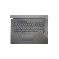 Carcasa superioara cu tastatura palmrest Laptop Gaming, Asus, ROG Strix G G531GT, G531GU, G531GV, G531GW, 90NR01I1-R30UI0, iluminata RGB, layout US